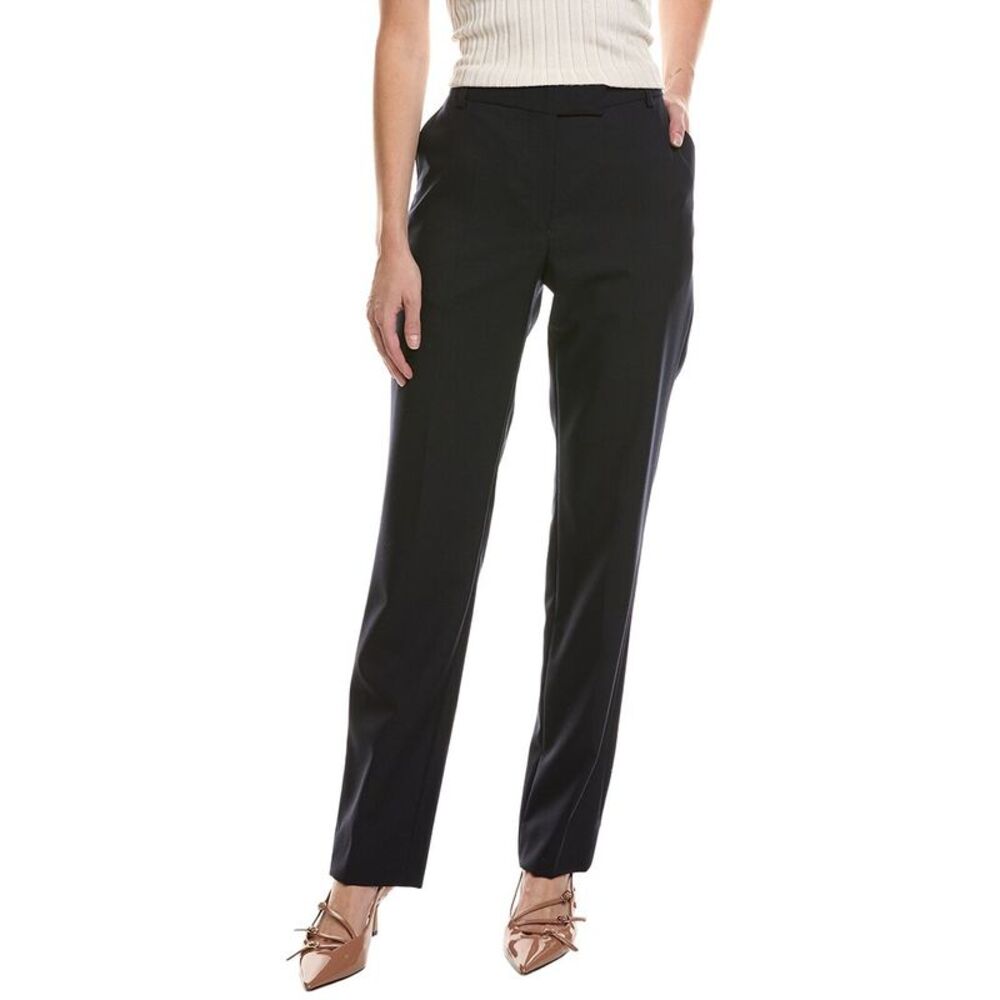 Officine Générale Womens Officine Generale Lenya Wool Pant, Navy